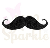 Motif appliqué thermocollant Moustache